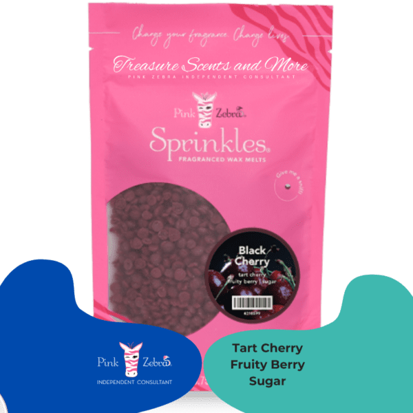 black cherry sprinkles transparent