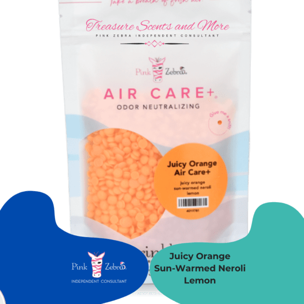 juicy orange air care sprinkles transparent